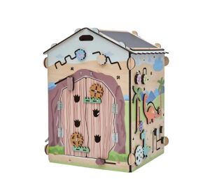 BusyKids Activity board DINO house